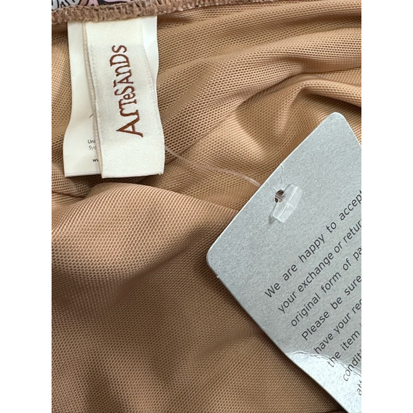 Artesands Vermeer Bikini Bottom Floral Print High-Waisted Multicolor W US 14 NWT - Picture 8 of 9